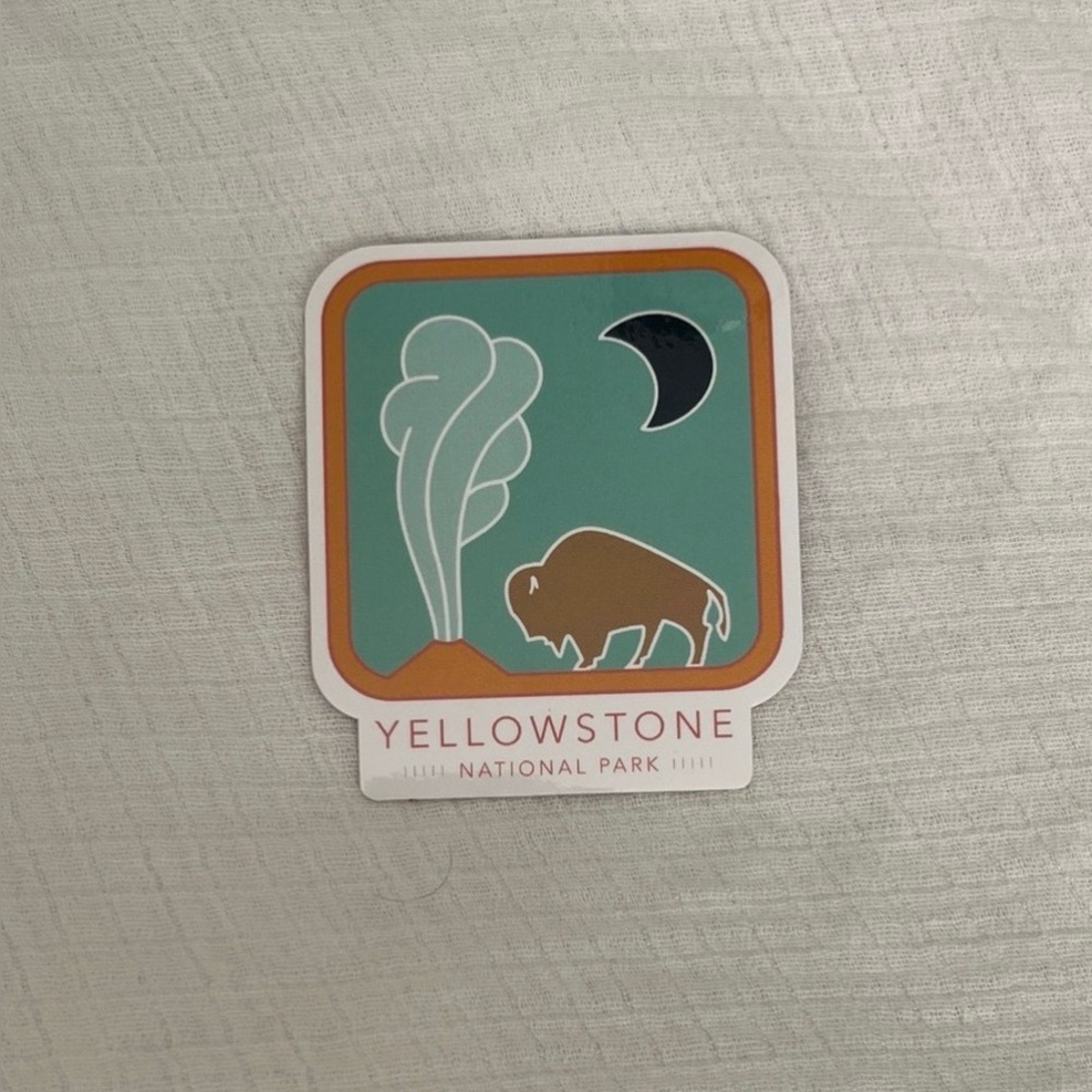 5/$20 Yellowstone National Park Sticker